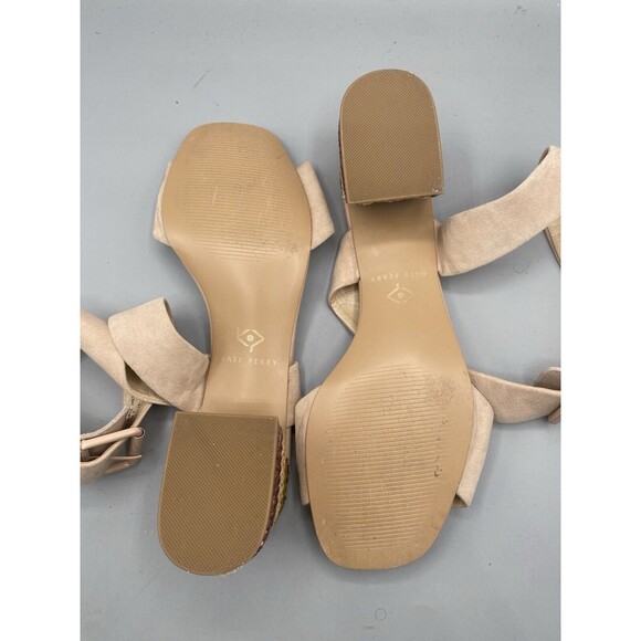 Katy Perry The Albee Suede Sandals Size 8.5 - Picture 3 of 8